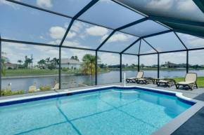 Chic Cape Coral Retreat with Pool and Canoe Access